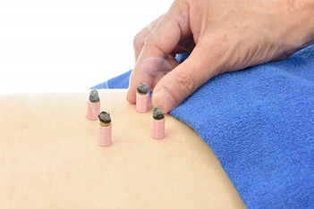 紙筒タイプのお灸