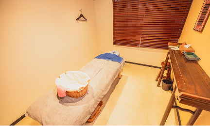 ゆったりとした空間